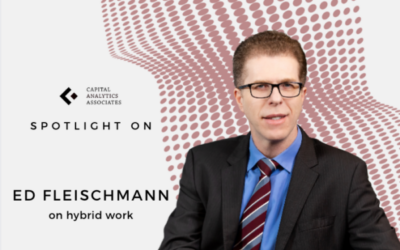 Our very own Ed Fleishmann sat down with Capital Advisors to discuss the future of work